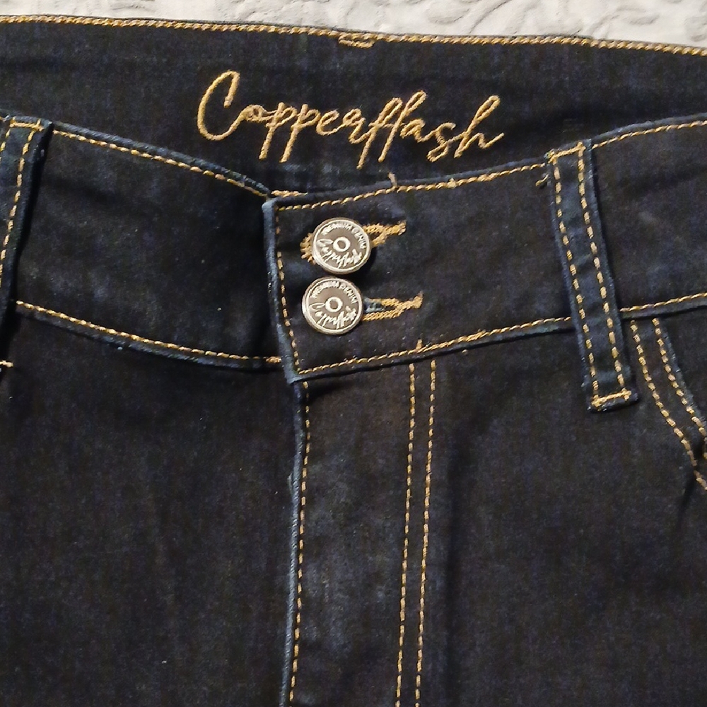Copperflash Dark Blue Denim Jeans